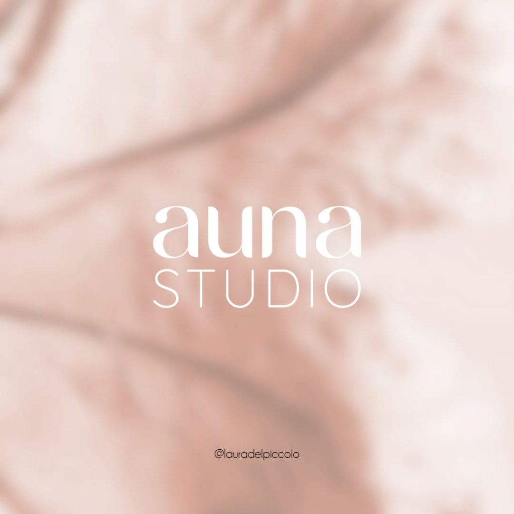 identità visiva per attività femminile auna