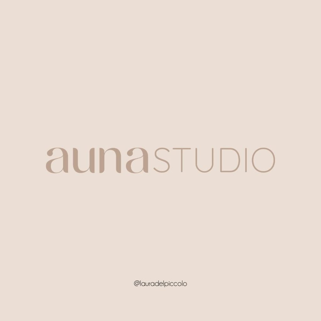 identità visiva per attività femminile auna